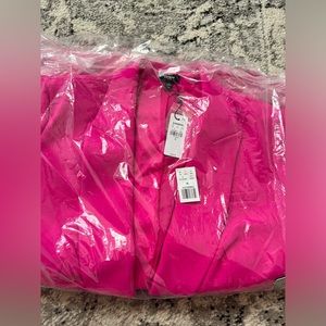 BNWT Hot Pink Express Blazer Size XL